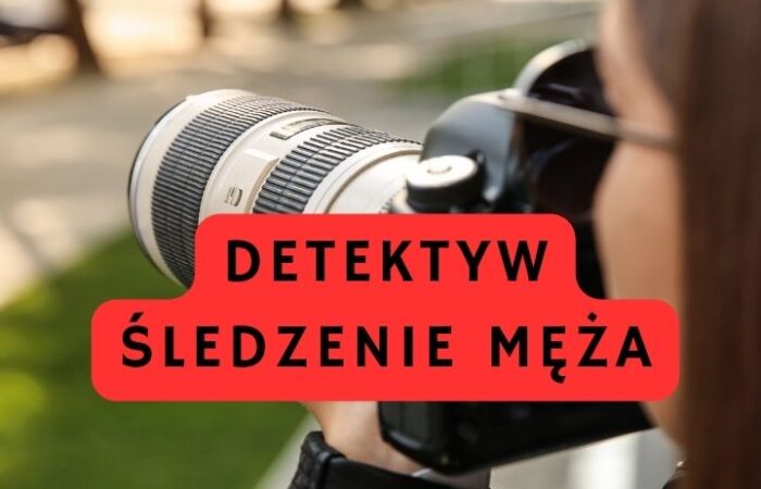 Detektyw śledzenie męża