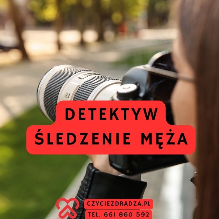 Detektyw śledzenie męża